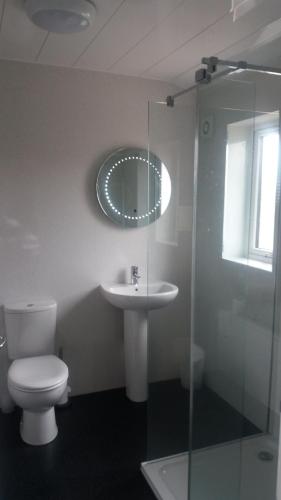 Koupelna v ubytování Ritchie selfcatering
