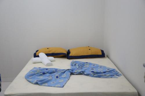 Postel nebo postele na pokoji v ubytování Casa de Temporada na Orla