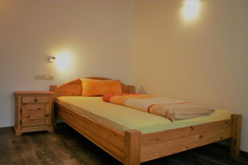 Katil atau katil-katil dalam bilik di Pension Weinig
