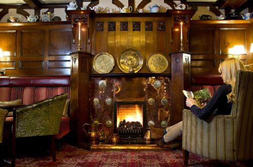 Χώρος καθιστικού στο The George Hotel