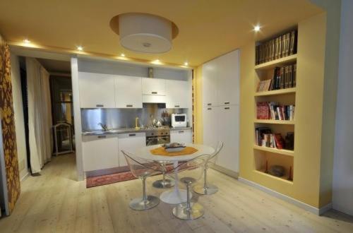 Dapur atau dapur kecil di Au Petit Chevrot