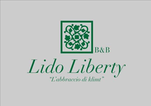 ein Logo für die Aldo-Bibliothek Melbourne zu Hause in der Unterkunft B&B Lido Liberty - "L'abbraccio di Klimt" in Lido di Ostia