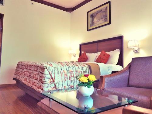 Posezení v ubytování Hotel Samrat, New Delhi