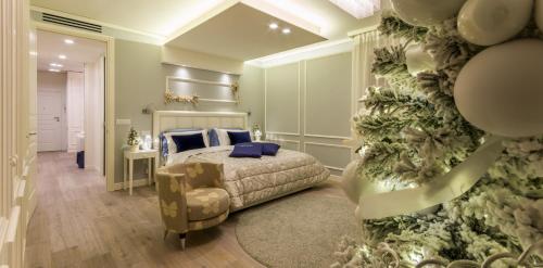 A seating area at Cervia Marina Suite