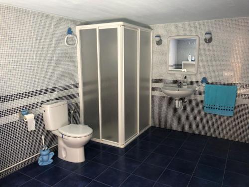 Ванная комната в Casa Rural La Toza de Avelino