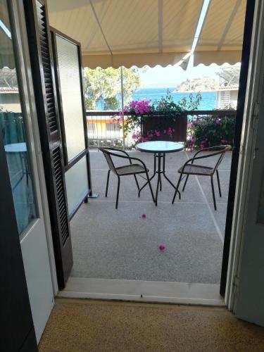 Balkoni atau teres di Stella Rooms
