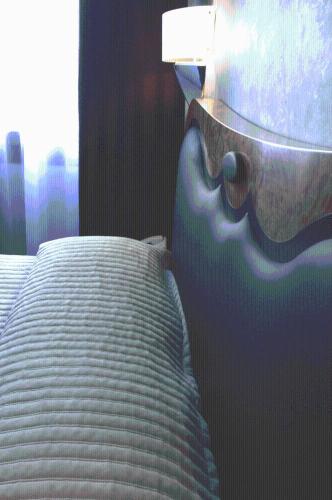 ホテル パガネッリにあるベッド