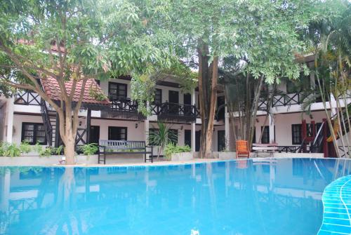 Bazén v ubytování Vientiane Garden Villa Hotel nebo v jeho okolí