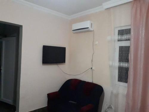 TV a/nebo společenská místnost v ubytování Guesthouse in Batumi