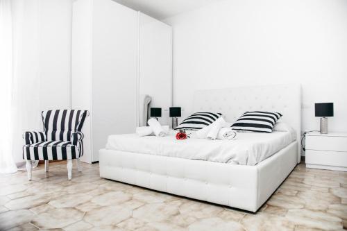 Postel nebo postele na pokoji v ubytování Casa Marzia Affittacamere
