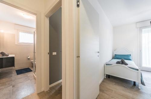 Una cama o camas en una habitación de Tigli Suite