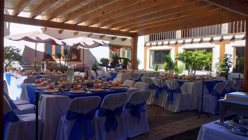 Restaurace v ubytování Hotel Santa Clara