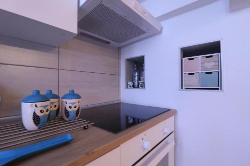 Cucina o angolo cottura di Borgo Cilento Residence