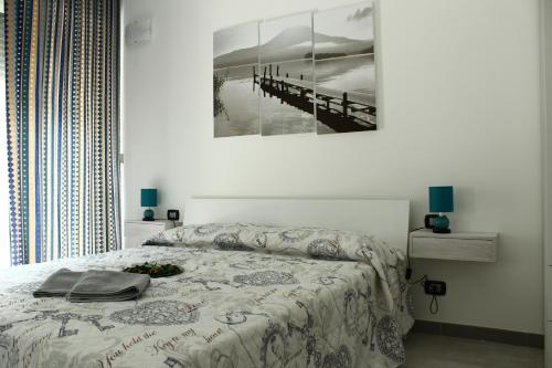 Postel nebo postele na pokoji v ubytování Il Barocco