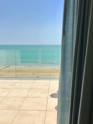 Nespecifikovaný výhled na moře nebo výhled na moře při pohledu z hotelu