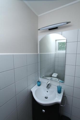 Phòng tắm tại Ilona Apartmanház