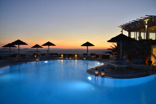 Πισίνα στο ή κοντά στο Hermes Mykonos Hotel