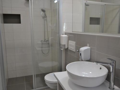 Kúpeľňa v ubytovaní VILLA ŠUŠANJ 1