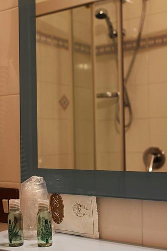 Koupelna v ubytování Hotel il Focolare