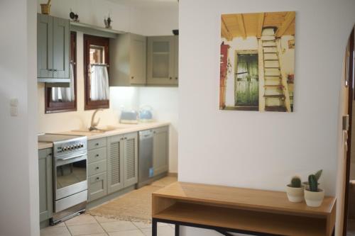 Dapur atau dapur kecil di Tettix Summer House