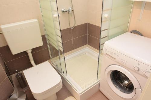 Kúpeľňa v ubytovaní Apartments Diella & Gabriela Opatija