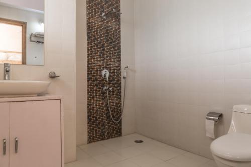 Koupelna v ubytování Ree Hostel