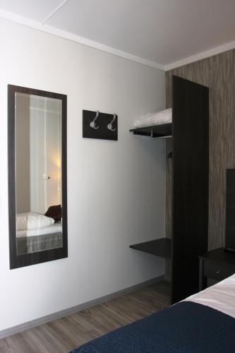 Katil atau katil-katil dalam bilik di Sørmarka Konferansehotell