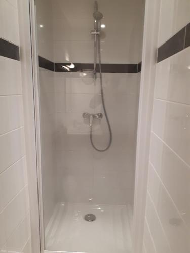 Koupelna v ubytování Hotel Chez Benat