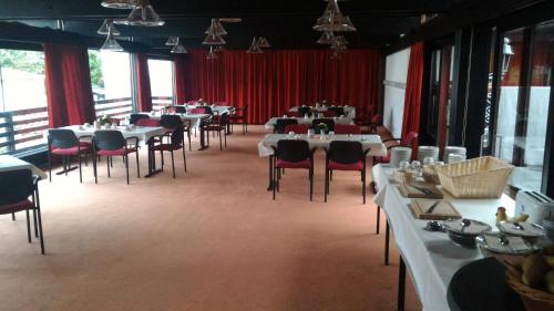 Posezení v ubytování Landhotel Westerwald