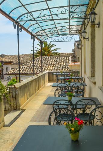 Μπαλκόνι ή βεράντα στο Palazzo Candida B&B
