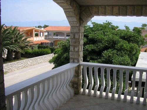 Balkoni atau teres di Apartman Vir