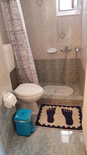Koupelna v ubytování Cozy Loft