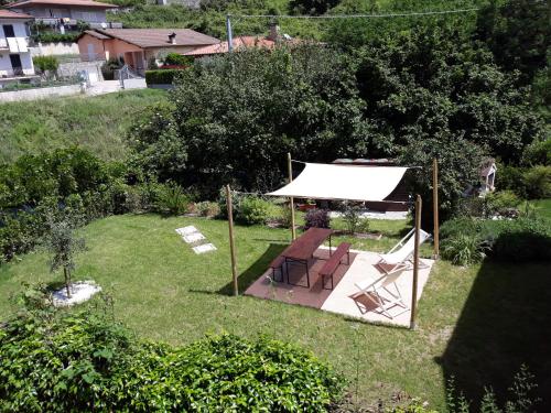 Jardín al aire libre en Casa Webb