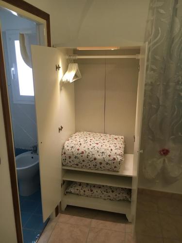 Katil atau katil-katil dalam bilik di La Torre di Clo B&B