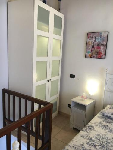 Katil atau katil-katil dalam bilik di La Torre di Clo B&B