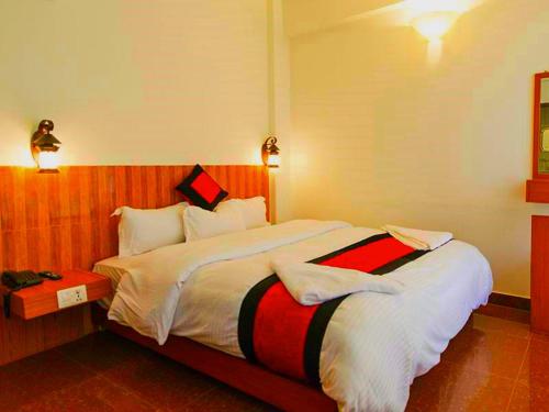 Ένα ή περισσότερα κρεβάτια σε δωμάτιο στο Hotel City Inn - Mountain View