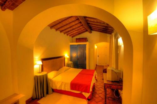 Uma cama ou camas num quarto em Hotel Rural Monte Da Rosada