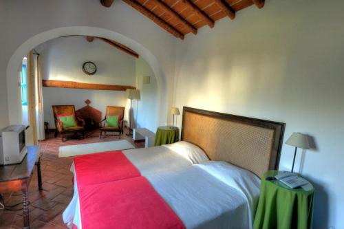 Uma cama ou camas num quarto em Hotel Rural Monte Da Rosada