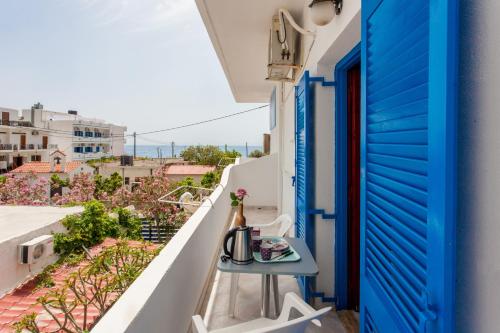 A balcony or terrace at Panorama Rooms