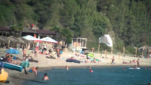 A beach at or near the holiday home