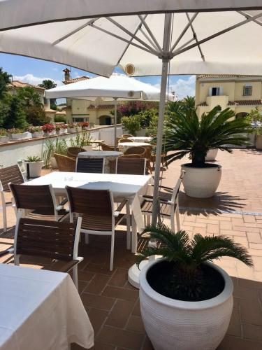 Αίθριο ή υπαίθριος χώρος στο Hotel Marisma Sancti Petri