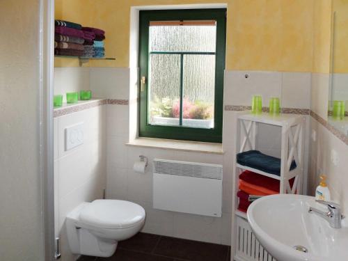 Koupelna v ubytování Ferienwohnung May