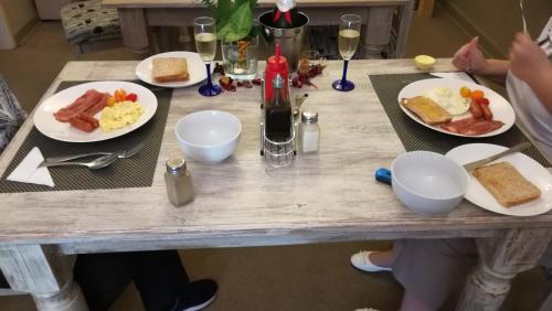 Jídlo v bed and breakfast nebo okolí