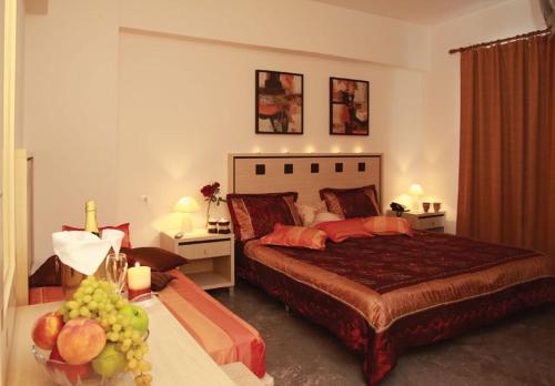 Postel nebo postele na pokoji v ubytování Nancy Hotel