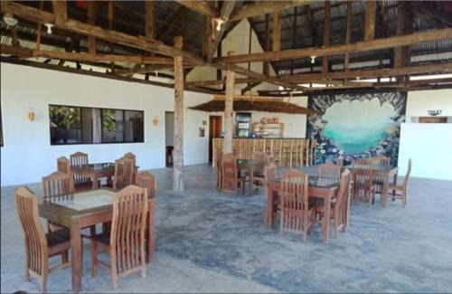 Restaurace v ubytování Anda-Divers-Enjoy Garden Resort