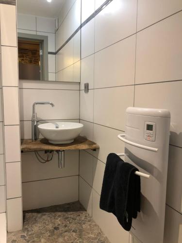 Ett badrum på L'Annexe