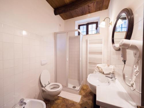A bathroom at Il Becco Felice