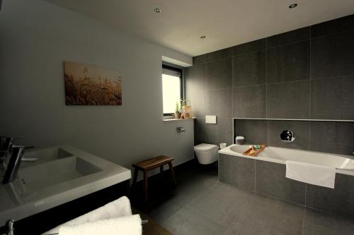 Ванна кімната в B & B Janneke Elsloo Friesland