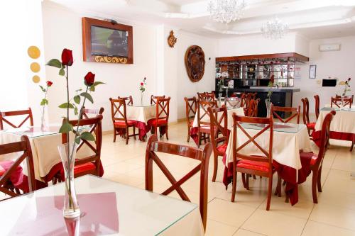 Restaurace v ubytování Hotel Flor de Liz