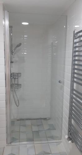 Koupelna v ubytování Tempo Life Apartman